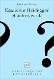 Essais sur Heidegger et autres écrits
