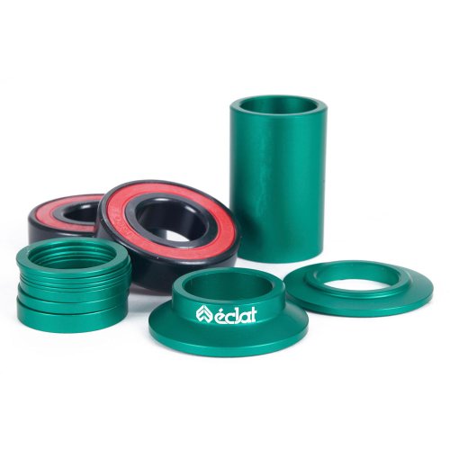 eclat CNC MID Bottom Bracket 19mm Teal
