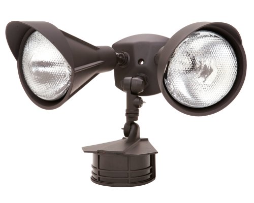 ++Designers Edge L985BR Ecozone 270-Degree Motion Activated Floodlight, Bronze 41YT8HkNkrL