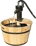 Alpine Old Fashioned Pump Fountain Natural - BAR11CN