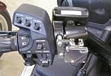 eCaddy Deluxe Delphi Sirius XM & other Satellite Radio & GPS (Garmin, Magellin, etc.) mount holder for Honda Gold Wing GL1500 GL1800 Motorcycles - NEW REVERSIBLE (left or right) Mount!