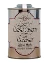 Terre Exotique Brown Cane Sugar with Coconut Unrefined Sainte Marie Reunion Import in Tin 7.74 Oz