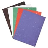 Art Street Glitter Construction Paper, 76 lbs., 9 x 12, Assorted, 50 Sheets/Pack