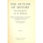 The Outline of History:  Being a Plain History of Life and Mankind by H. G. Wells  (Volumes I & II) book cover
