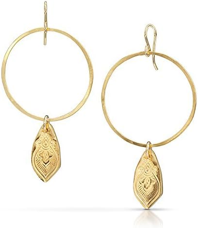Mehndi Hoops - 18K Gold Vermeil