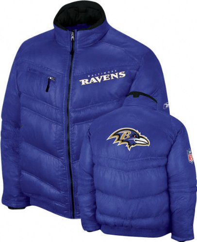 Baltimore Ravens -Purple- 2008 ''Shield'' Heavyweight Sideline Jacket