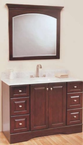 Fairmont Single Sink Bathroom Espresso wood