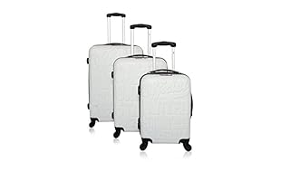 Us Marshall Set de 3 trolleys rígidos Us Marshall (Blanco)