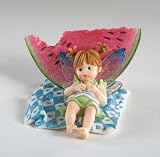 My Little Kitchen Fairies ~ Tummy Ache Fairie eating Watermelon