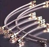 Techna Fit (AUDI-1000) Yellow 6 and 8 Brake Lines - (6 line kit)