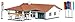 Faller 232217 Service station N Scale Building Kit