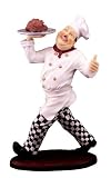 FRENCH FAT BISTRO CHEF STATUE,FIGURINE DECOR