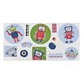 Circo Robot 33-pc. Wall Decal Set