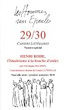 Henri Rode Ou lEmotivisme a la Bouche dOrties