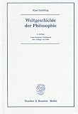 Weltgeschichte der Philosophie