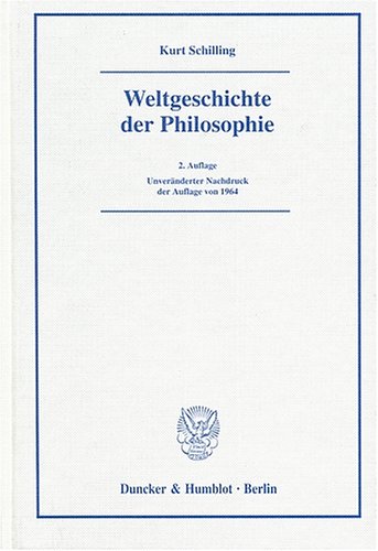 Weltgeschichte der Philosophie