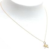 Firefighter Helmet & Axes Charm 9mm & 18" Chain 14k Gold