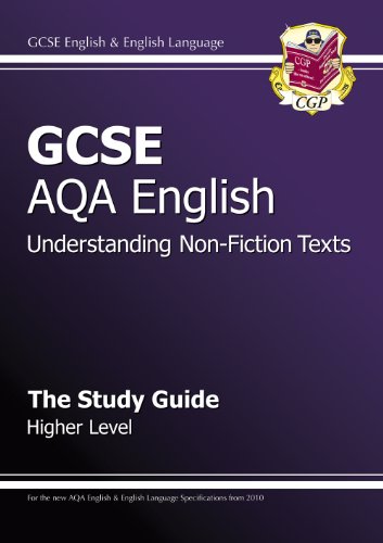 GCSE AQA English Understanding Non-Fiction Texts