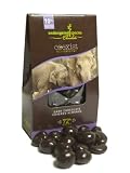 Endangered Species Chocolate Co-Exist Pouch, Dark Chocolate Covered Almonds (Elephant), 3-Ounce Pouches (Pack of 6)