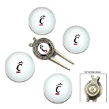 NCAA Cincinnati 4-Pack Team Golf Ball Gift Set