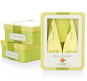 Tea Forte Chamomile Tisane - Herbal Tea - 2 pcs in Small Tin by Apilcina