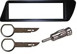 PEUGEOT 306 CAR STEREO/RADIO FITTING KIT - FASCIA/FACIA PLATE AERIAL ADAPTOR & REMOVAL KEYS