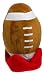 InStyle Home Collection Football with Tee Pillow