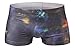Croota Mens Graphic Print Low Rise Seamless Cut Boxer Briefs, AR01SM