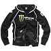 Automotive : One Industries Monster Race Zip-Up Hoody - Large/Black