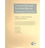 National diet and nutrition survey. Children aged 1¹/₂ to 4¹/₂ years. Vol.1, Report of the diet and nutrition survey