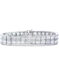 Diamond 18k White Gold Bracelet