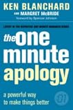 Books : The One Minute Apology: A Powerful Way to Make Things Better (One Minute Manager)