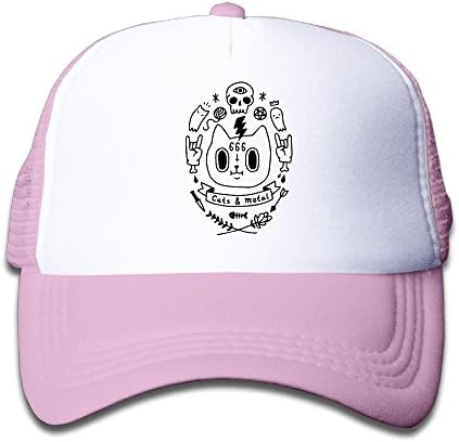 Cats And Metal One Size Adjustable Baseball Snapbacks Kid's Hat