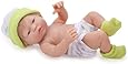 JC Toys Mini La Newborn Baby Doll, Green