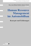 Produkt-Bild: Human Resource Management im Automobilbau. Konzepte und Erfahrungen