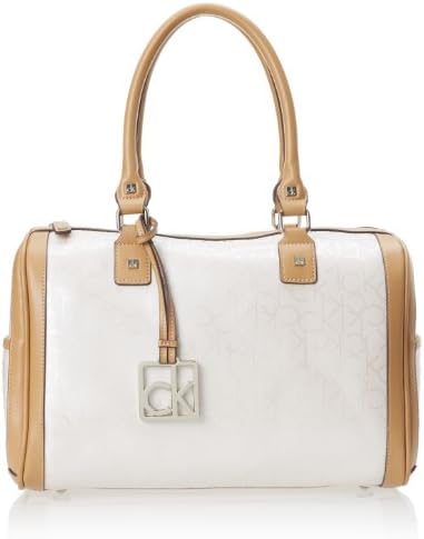 Calvin Klein Key Item Textured Embossed Satchel