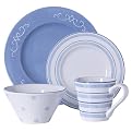 Soft Country Scroll 16-pc. Dinnerware Set - Blue
