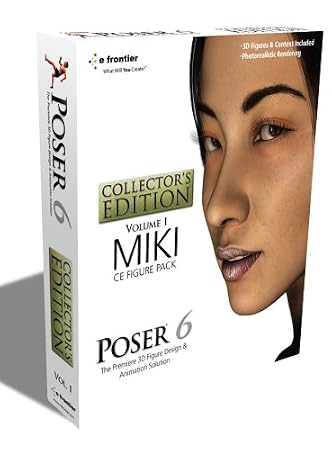 Efrontier Poser 6 Collector's Edition with Volume #1 Figure Pack