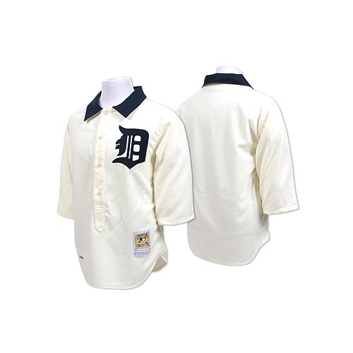 Detroit Tigers Authentic 1909 Ty Cobb Home Jersey By Mitchell & Ness 44
