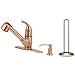 Fontaine Faucets Kitchen Sink Pullout Faucet - Antique Copper