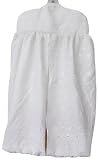 Baby Doll Bedding Carnation Eyelet Diaper Stacker, White