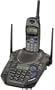 Panasonic KX-TG2593B 2.4 GHz DSS 2-Line Cordless Telephone with Caller ID and Digital Answering System (Black)