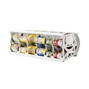 Cansolidator Pantry Plus Storage for 60 Food Cans by ShelfReliance Pantry