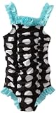 ABSORBA Baby-Girls Infant Polka Swimsuit One Piece