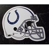 Indianapolis Colts Helmet Logo NFL Car Magnet
