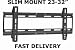 Slimline Universal Wall Mount Bracket for LCD LED Plasma TV fits all 23