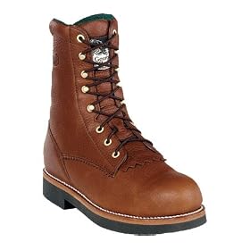 Buy Mens Georgia 8 Steel Toe Electrical Hazard SPR Casual Lacer Work Boots by Georgia