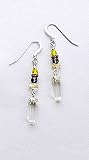 Archangel Uriel Sterling Silver Earrings