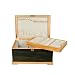 Jewelry : Ebony Wood Jewelry Chest in High Gloss Piano Finish