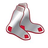 Boston Red Sox Baseball Team Red & Chrome Plated Premium Metal Car Truck Motorcycle Emblem